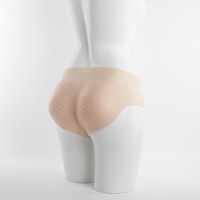 Culotte pour femmes rehaussant les hanches Culotte rembourrée sans couture avec trous d'air