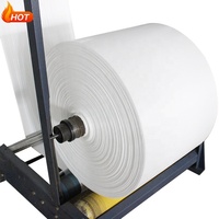 Rouleau de tissu plastique tissé en Pp, pour maïs, blé et Grain, haute qualité