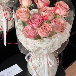 Rollo de Papel Grueso Recubierto de PE de Sydney Hecho a Mano, Forro Personalizado para Empaque de Flores, Ramos, Lazos, Arte Floral, Materiales para Floristería - Product Image 5