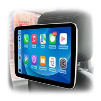 Écran Publicitaire Tactile Personnalisé de 10,1 Pouces pour Taxi avec Contrôle CMS 4G, Tablette Android pour Appuie-têtes de Voiture, Affichage Numérique pour Taxi