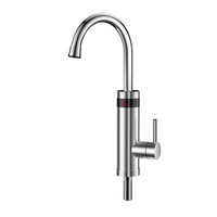 Robinet d'eau chaude électrique instantané Yuson 3000W en acier inoxydable SUS304 avec affichage numérique de la température LED 220V
