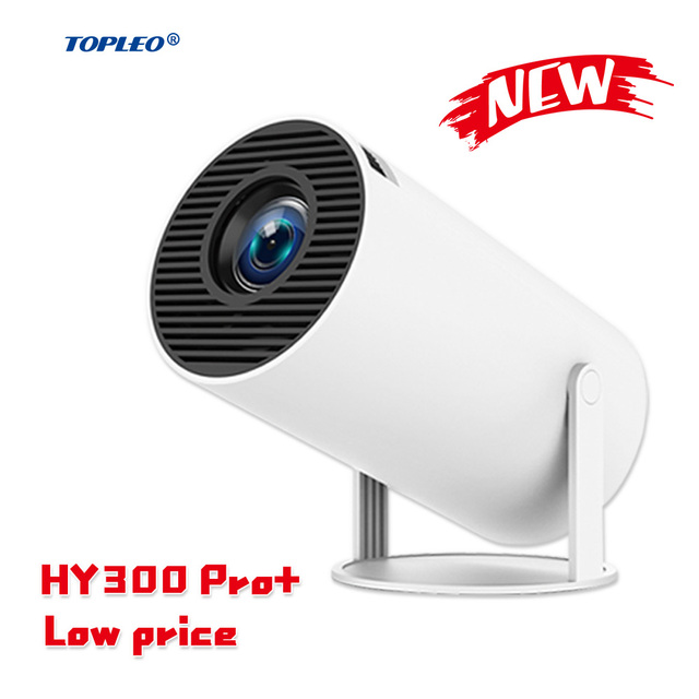 Topleo Proyector Android 11.0 Business Office Home Smart Portable 1080P Lcd Mini Wifi Android 4k Projetor Hy300