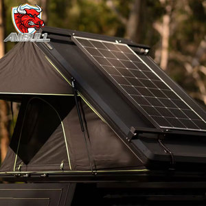 Auvent de voiture Ambull Factory Camper 4x4 4wd, tente de toit rigide pour 3-4 personnes avec panneau solaire pour toit de voiture - Product Image 2
