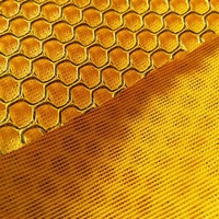 Tissu en maille 3D respirant et lavable en polyester HH-010 pour matériaux de soutien-gorge