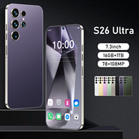 Smartphone S26 Ultra 5G, 22 Go de RAM, 2 To de ROM, écran LCD 144 Hz, téléphone mobile Android, double SIM
