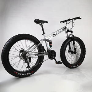 Vélo de montagne certifié avec cadre en acier au carbone pliable, frein à disque, fourche à suspension, pneu pour neige, roue à rayons, cyclisme tout-terrain - Product Image 5