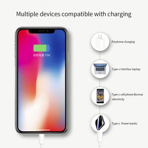 Wholesale Price <b>Type</b> <b>C</b> Charger <b>Cable</b> <b>USB</b>-<b>C</b> Data <b>Cable</b> <b>USB</b>-<b>C</b> 20W High Speed Mobile Phone <b>Cable</b> - Product Image 5