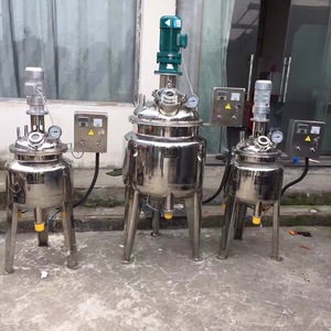 High <b>Jacketed</b> Stainless Steel Reactor 200L With <b>Heating</b> Coil Vessel Core Single Phase 220V <b>Jacketed</b> Stainless Steel Reactor Jack - Product Image 4