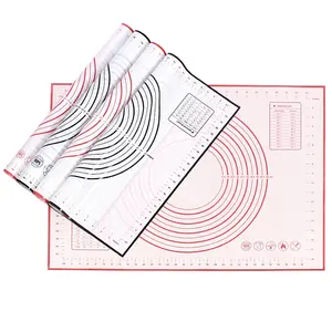 Nhào ban Pastry Baking Mat đo lường fondant truy cập Pad bột cán Lò nướng lớp vỏ bánh cuộn lên nhận nhào mat - Product Image 1