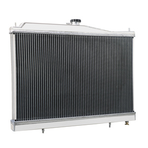 Radiateur 3 rangées compatible <span class=keywords><strong>Nissan</strong></span> <span class=keywords><strong>Skyline</strong></span> R33 <span class=keywords><strong>R34</strong></span> GTR GTS GTS-T GTT RB26DETT RB25DET. - Product Image 2