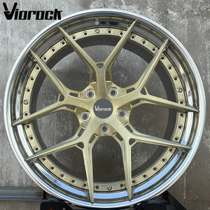 Roue Viorock élégante en alliage d'or: forgée pour l'excellence, fait tourner les têtes sur la route. Mise à niveau idéale - Product Image 3