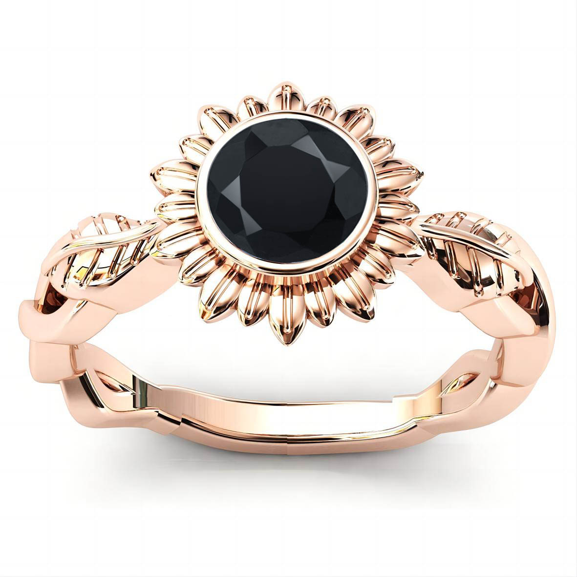 โอนิกซ์สีดำธรรมชาติ