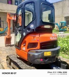 รถขุดขนาดเล็ก Kubota U35 ชั่วโมงการทำงานต่ำ |   รถขุดขนาดเล็กมือสอง 3 ตัน แบบตีนตะขาบ ใช้งานได้ดี รถขุดสำหรับใช้ในบ้าน - Product Image 4