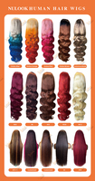 Perruques en cheveux humains lisses bruts, coupées en couches, avec fermeture en dentelle 5x5, sans colle, frontale en dentelle HD 13x4, pour femmes noires, vente en gros
