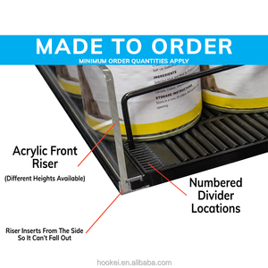 High-Visibility Gravity <b>Roller</b> Rails for Premium Beverage Showcasing - Product Image 4