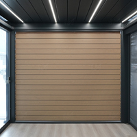 Fenêtres à persiennes de sécurité personnalisées, modernes, européennes, en aluminium, pour chambre à coucher, hôtel, façade extérieure, type vertical, volets faciles