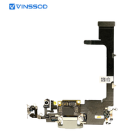 Réparation de téléphones mobiles : Câble flexible de port de charge et connecteur dock pour iPhone 11 Pro, vente en gros OEM pour adaptateur de réparation de téléphone
