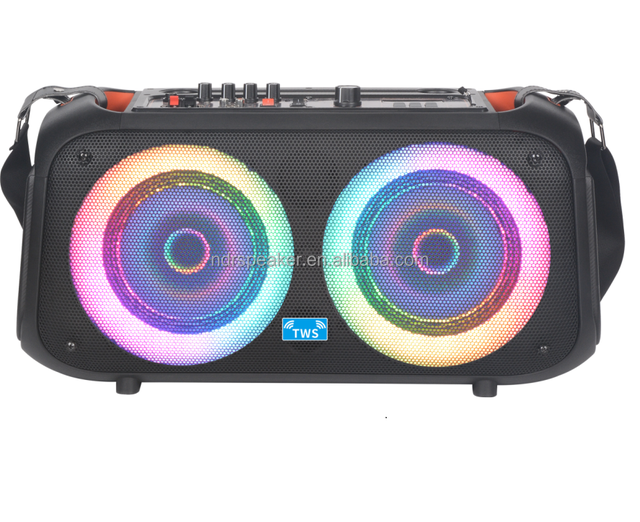 NDR-Q68 High Power Home Theater System Dj Equipment Subwoofer 40 Watts BT Speaker RGB Light Party Speaker
