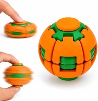 Balle Gyro Fidget Spinner Prête à l'Expédition aux États-Unis, Jouet Anti-Stress Macaron Rotatif et Moelleux pour Enfants et Adultes