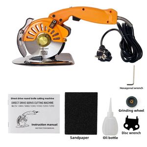 Máquina de Corte Semiautomática Eléctrica Tipo Tijera CN con Empuje Manual, Velocidad Ajustable, Motor sin Escobillas, para Cortar Manteles - Product Image 6