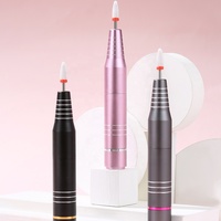 Professionnel 20w Mini Portable 20000 tr/min Brosse Perceuse Électrique Sans Fil Ongles Perceuse pour Enlèvement De Vernis À Ongles