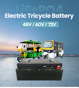 ชุดแบตเตอรี่ลิเธียมไอออนสำหรับรถสามล้อไฟฟ้า 60V 72V จากโรงงาน - Product Image 2
