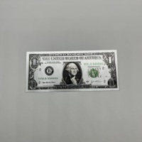 Lot de billets de banque américains en argent plaqué, étanches, pour collection, 5, 10, 20, 50, 100, 200, 500, 1000 dollars, idéal pour un cadeau