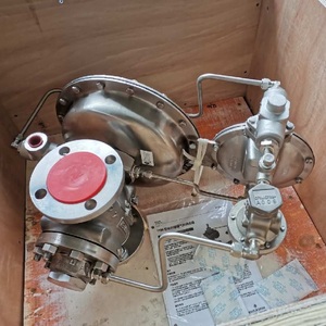 Régulateur Fisher 1190 à basse pression, à commande pilote, à bille, réducteur de pression, en aluminium/acier inoxydable, pour skid - Product Image 2