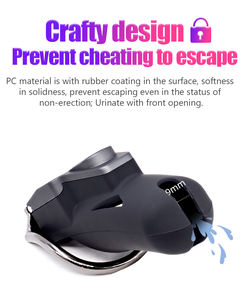 แอปโทรศัพท์มือถือไร้สายควบคุมด้วยรีโมทคอนโทรลเข็มขัดพรหมจรรย์ชายกรงไก่ดิลโด้ล็อคกรงไก่ BDSM อุปกรณ์พรหมจรรย์สำหรับผู้ชายของเล่นเกย์ - Product Image 3