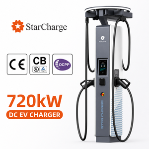 สถานีชาร์จเร็ว EV สำหรับใช้ในเชิงพาณิชย์ระบบอัจฉริยะใหม่เครื่องชาร์จพลังสูง DC 600A Starcharge Aries อุปกรณ์ปืนคู่ CCS2 - Product Image 1