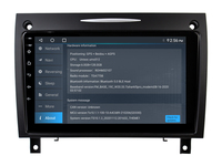 WITSON Android Auto Radio Stéréo Pour Mercedes Benz SLK classe R171 SLK200 SLK280 SLK300 2000-2011 GPS Navigation Carplay