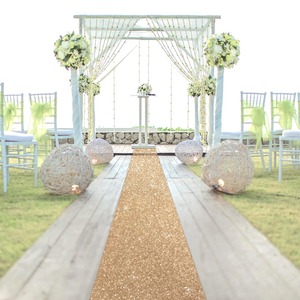 Tappeto Glitterato per Matrimoni 2026, <span class=keywords><strong>Passatoia</strong></span> Scintillante per Decorazioni Feste, Tappeto Dorato Luccicante per la Passata degli Sposi, Spedizione Diretta - Product Image 6