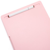 YUZMEI - Carpeta de Plástico Delgada para Archivos, Contenedor con Clip, Organizador de Documentos y Papel, Carpeta con Clip A4 con Almacenamiento