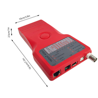 Localizador de Cables USB RJ45 RJ11, Buscador de Líneas Telefónicas, Probador de Cables de Red LAN, Monofásico