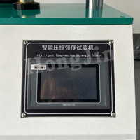 Machine intelligente d'essai de résistance à la compression, testeur de résistance à l'écrasement des bords de carton, équipement électronique d'essai de compression