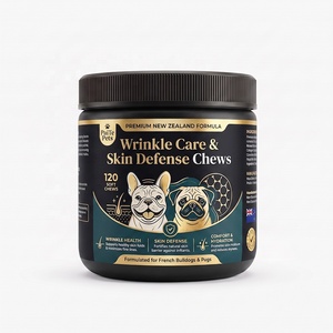 Masticables para el Cuidado <span class=keywords><strong>de</strong></span> Arrugas en <span class=keywords><strong>Perros</strong></span>, 120 Unidades, Suplemento para la Defensa <span class=keywords><strong>de</strong></span> la Piel del Bulldog Francés, Hidratación Premium, Humectación Profunda, Alivio <span class=keywords><strong>de</strong></span> Alergias, Marca Privada - Product Image 6