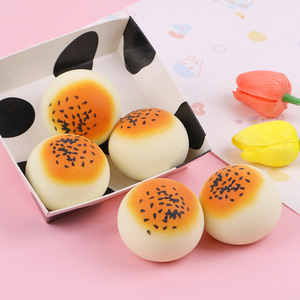 Juguete Antiestrés Creativo, Blandito y Apretable, Simulación de Pastel de Crema, Bola de Ventilación, Dispositivo para Aliviar la Presión - Product Image 6