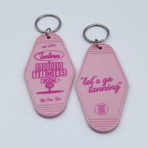 Porte-clés vintage pour motels, porte-clés rétro pour hôtels, blancs, de fournisseurs d'usine - Product Image 6