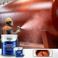 Vente directe usine – Apprêt rouge oxyde de fer 2K à haute adhérence et anticorrosion pour structures en acier