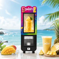 Distributeur automatique de smoothies Velloc Smart Commercial en acier inoxydable, entièrement automatique, écran tactile 15,6 pouces, blender à dose unique, milkshake