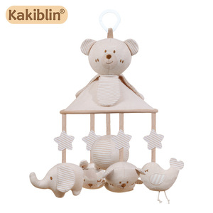 Nouvelle cloche musicale colorée en tissu de coton, jouet doux, décoration de chambre de bébé, pendentif <span class=keywords><strong>parapluie</strong></span> suspendu anti-éblouissement pour chevet - Product Image 4
