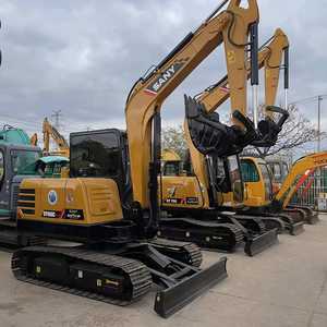 Excavadora usada SANY SY60C 6Ton con componentes de núcleo de cojinete de caja de cambios de engranajes en Stock para venta y entrega global SY75C SY95C - Product Image 2