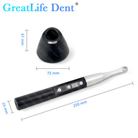 Lampe de photopolymérisation dentaire sans fil Greatlife Dent Metal Head Q7, équipement LED à polymérisation rapide en 1 seconde pour le traitement quotidien des dentistes