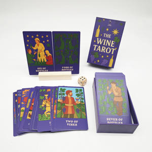 Druck von individuellen, personalisierten, heiligen Orakelkarten, vollfarbig gedrucktes <span class=keywords><strong>Tarot</strong></span>-Orakelkarten-Set mit Ihrem eigenen Design - Product Image 2