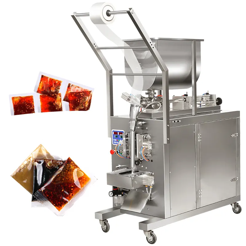 MAH 10-90ML Otomatis Deterg Cairan Lendir Madu Pack Mengisi Sachet Pasta Kemasan Mesin untuk Madu
