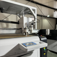 Máquina troqueladora plana de posicionamiento automático ZXT Plotter cortador de tablero KT de cartón Digital para publicidad