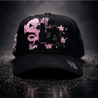 Topi Gorras Suede Berkualitas Original 100% Baru, Bordir 3D Custom, Dapat Diatur, Warna Emas