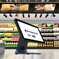 Système de point de vente tout-en-un pour le commerce de détail, caisse enregistreuse 15,6 pouces, machine de restaurant, Intel I3, Wi-Fi 6, 128 Go de RAM, écran tactile capacitif