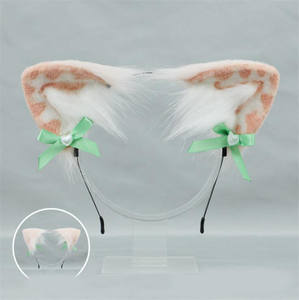 Bandeau oreilles <span class=keywords><strong>de</strong></span> chat Lolita et <span class=keywords><strong>fraise</strong></span> pour filles, ensemble d'accessoires pour déguisement, accessoire <span class=keywords><strong>de</strong></span> <span class=keywords><strong>queue</strong></span> - Product Image 6