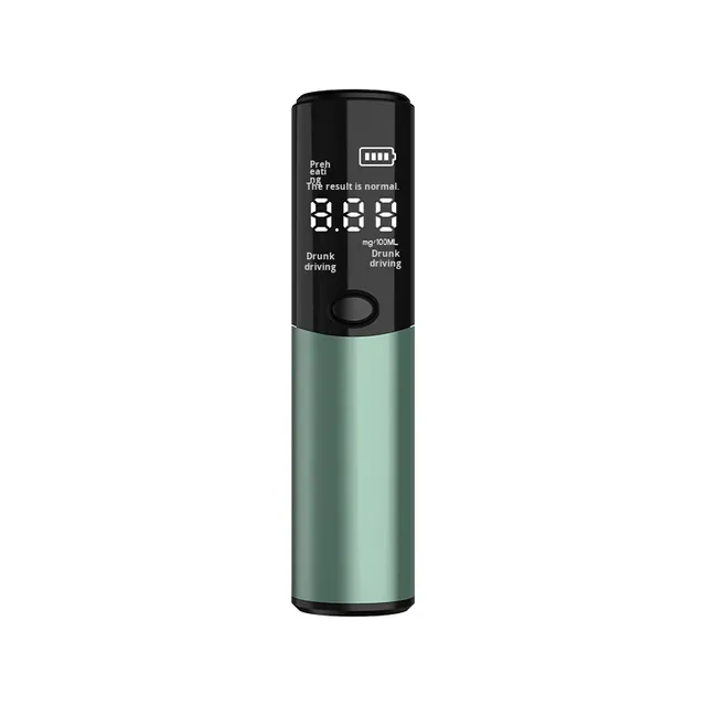 Alcohol Tester Breathalyzer Specialized High-Precision Measuring Instrument Built-In Battery China Manufacturer Wholesale